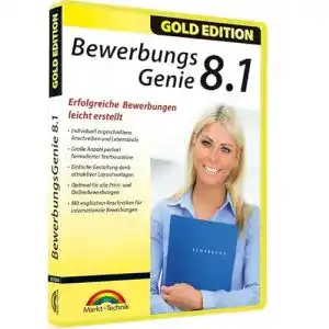 Bewerbungssoftware Markt und Technik Bewerbungsgenie 8.1 für Bewerbungen