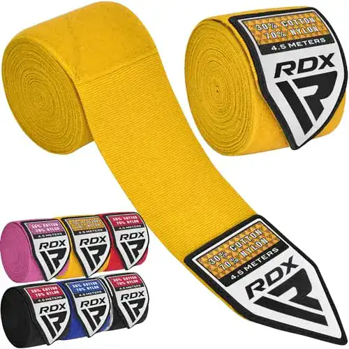 RDX Boxbandagen 4,5m für Boxen, MMA und Muay Thai, elastisch