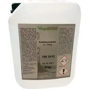 Ameisensäure Vogelmann Chemie 75% 6 kg für industrielle Anwendungen