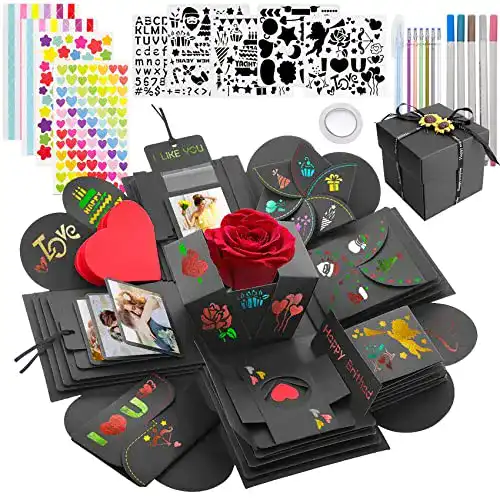 Explosionsbox Luzoon als kreative Geschenkidee für DIY-Projekte