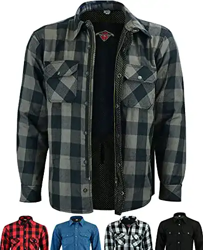 Motorradjacke für Herren mit Protektoren von Texpeed