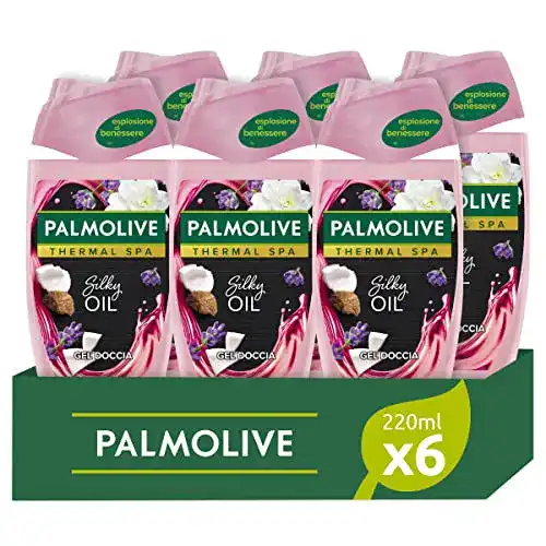 Palmolive Thermal Spa Silky Oil Duschgel mit Kokos- und Lavendelöl
