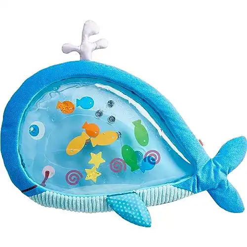 Wasserspielmatte Haba im Design eines großen Wals