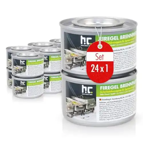 Brennpaste Höfer Chemie Flambiol Firegel 24 x 200g