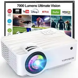 Mini-LED Beamer Hopvision mit Full HD 1080P und Bluetooth 5.1