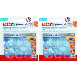 Tesa Powerstrips DECO Haken SMALL – Klebehaken für Dekoration