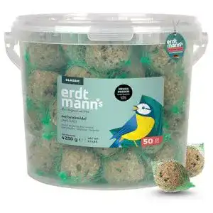 Erdtmanns Meisenknödel 50 Stück im Eimer, 4,25 kg