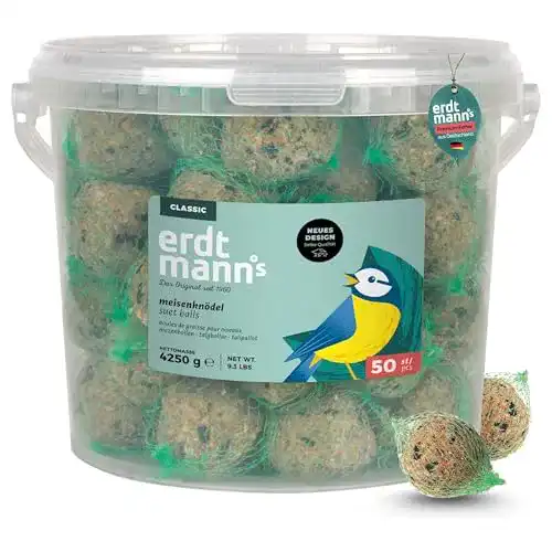 Erdtmanns Meisenknödel 50 Stück im Eimer, 4,25 kg