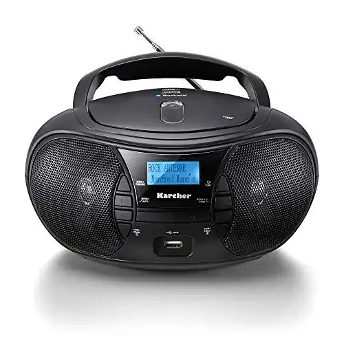Digitalradio mit CD-Player von Karcher RR 5028D