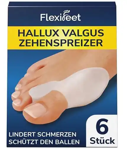 Hallux Schiene Flexifeet Hallux Valgus Korrektur Zehenspreizer