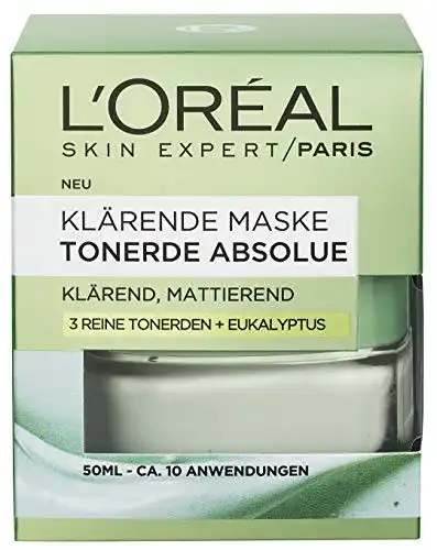 Gesichtsmasken von L’Oréal Paris mit klärender Wirkung