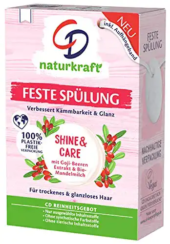 Fester Conditioner CD Shine & Care Haarspülung mit Goji-Beeren und Mandelmilch
