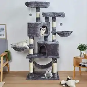 Katzenkratzbaum MSmask für große Katzen mit stabiler Konstruktion