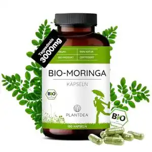 Moringa-Kapseln von Plantdea mit 3000 mg Tagesdosis
