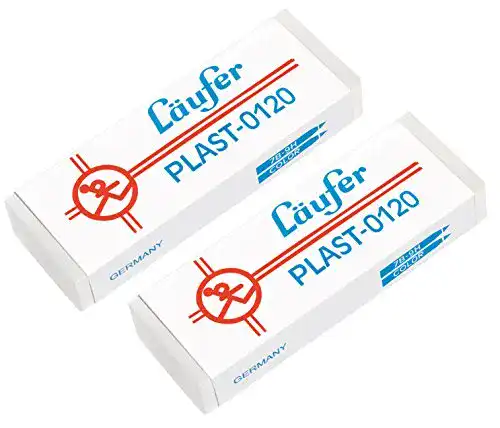 Radiergummi Läufer 69809 Plast 0120 Radierer für Blei- und Buntstifte