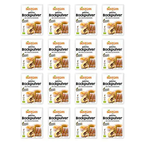 Backpulver Biovegan Meister Bio 51 g 16er Pack