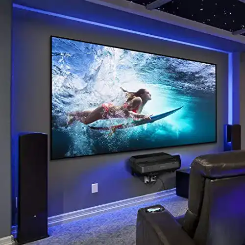 Rahmenleinwand HiViLux Ultra Thin Zero Rahmenlos PVC