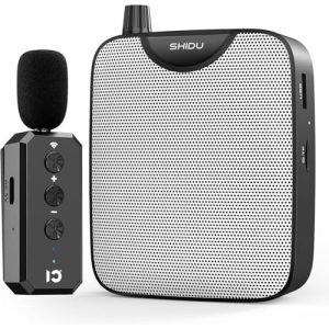 Tragbarer Sprachverstärker Shidu mit Bluetooth Lautsprecher und Mikrofon