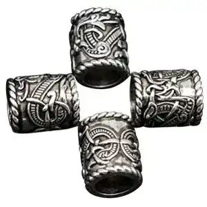 Bartperlen Sevenmy Norse Viking für Bart und Haar Charms