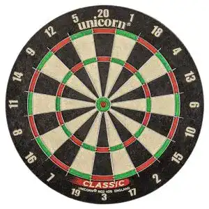 Unicorn Dartscheibe Klassische Borsten-Dartscheibe
