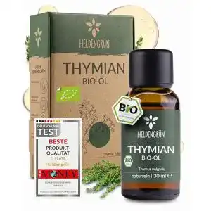 Thymianöl Heldengrün Bio – Zertifiziertes Lebensmittel aus Griechenland