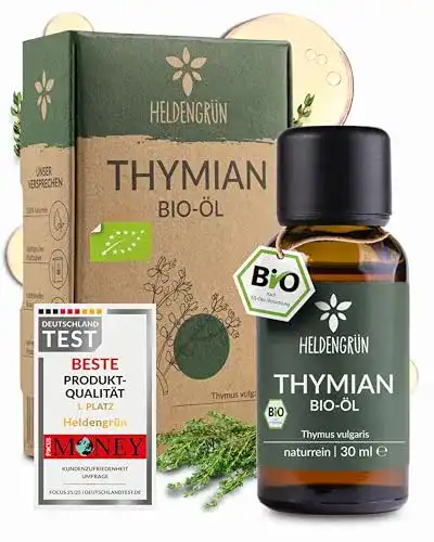 Thymianöl Heldengrün Bio – Zertifiziertes Lebensmittel aus Griechenland