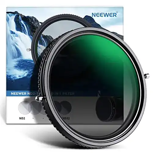 Neewer 67mm ND-Filter-Set 2 in 1 mit variablem ND Filter und CPL