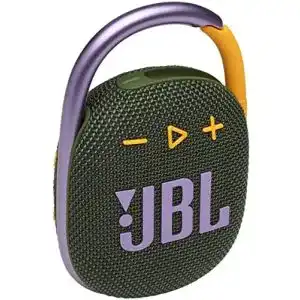 Tragbarer JBL Clip 4 Bluetooth Lautsprecher in Grün