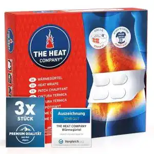 Wärmegürtel Set von THE HEAT COMPANY – 3 Stück