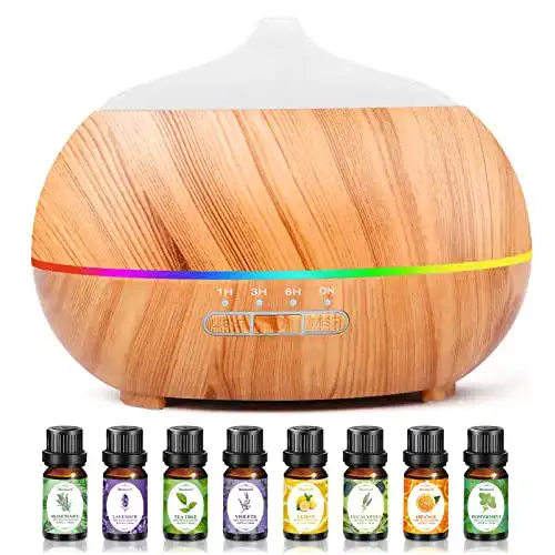 Diffuser Moisturnt Aroma für Duftöle und Luftbefeuchter mit LED