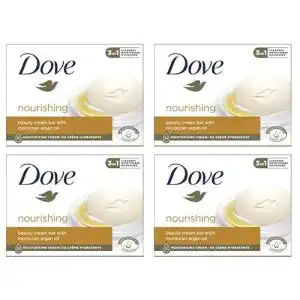 Dove Seife Nourishing Soap Bar (4 x 90 g)