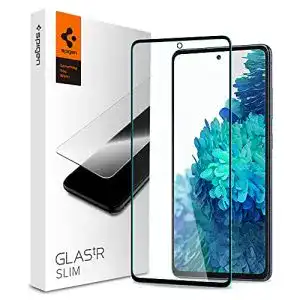 Samsung Galaxy S20 FE Panzerglas Spigen Schutzfolie für Displayschutz