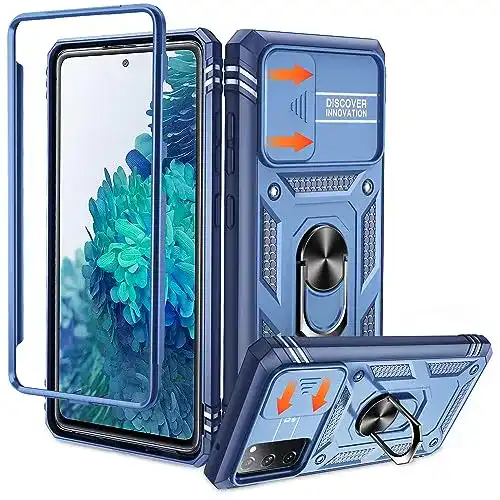 Samsung Galaxy S20 FE Hülle mit militärischem Schutz und Ständer
