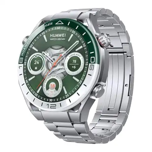Huawei Watch Ultimate Smartwatch mit EKG und Golfplatz-Karten