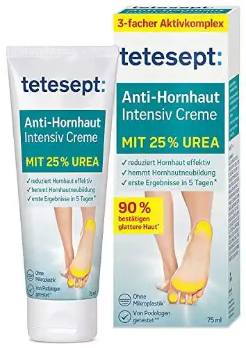 Fußcreme tetesept Anti-Hornhaut Intensiv Creme mit Hydro-Lipid