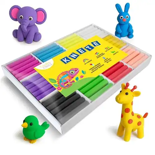 Knete Creative Deco für Kinder 24 Farben 1600g