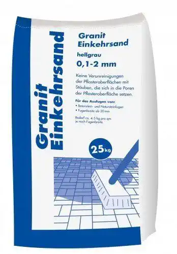 Fugensand Hamann Mercatus GmbH 25kg Granit Einkehrsand hellgrau