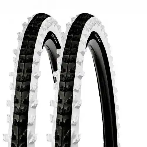 Kenda Fahrradreifen 20 Zoll 2x 20×2.00 MTB K-829 schwarz/weis