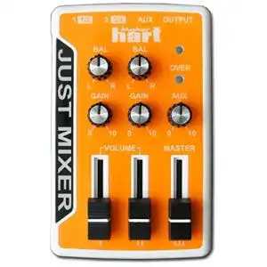 Mini Mischpult Just Mixer – Tragbares Audio Mischpult mit 3 Stereokanälen