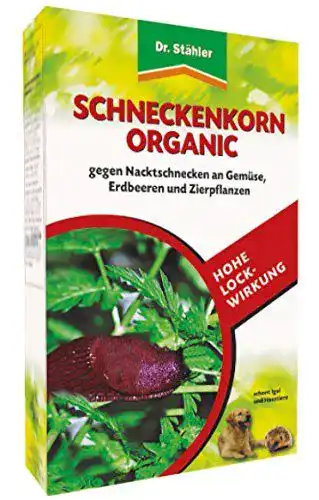 Schneckenkorn Dr. Stähler 002165, Organisch, 1 kg für Schneckenbekämpfung