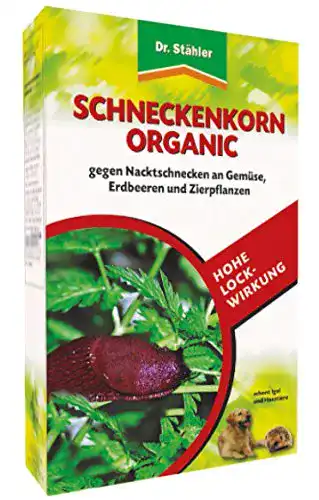 Schneckenkorn Dr. Stähler 002165, Organisch, 1 kg für Schneckenbekämpfung
