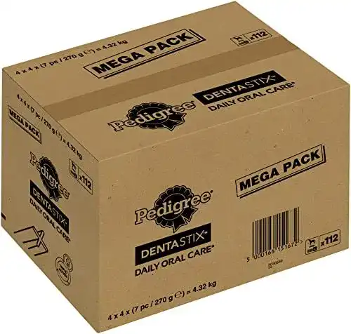 Hundeleckerlies Pedigree DentaStix Daily Oral Care für große Hunde