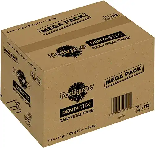 Hundeleckerlies Pedigree DentaStix Daily Oral Care für große Hunde