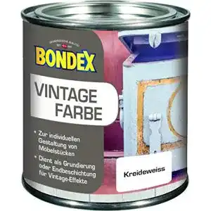Bondex Vintage Farbe Kreideweiß 0,375 L für 5 m²