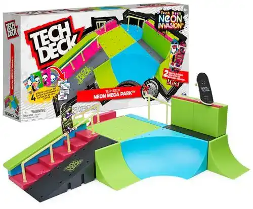 Fingerboard Rampenset Tech Deck Neon Mega Park X-Connect Creator