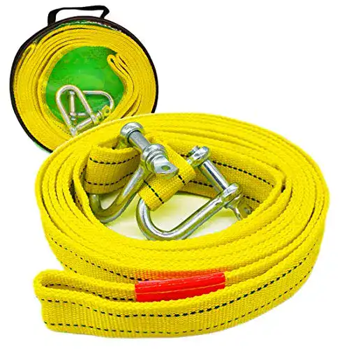 Abschleppseil Feezi, 3,96 m lang, bis 4.989 kg Zugkraft