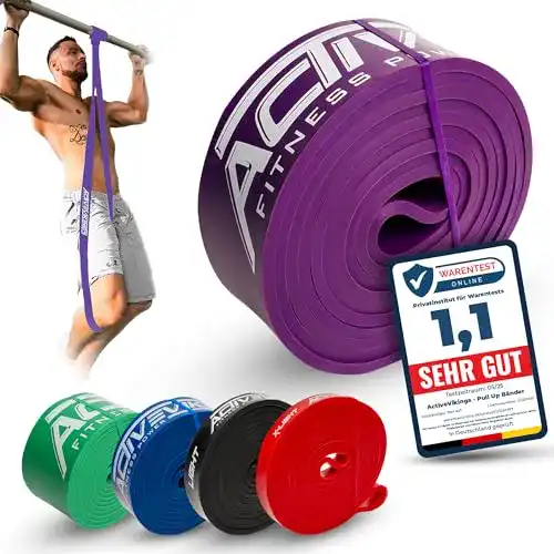 ActiveVikings Pull-Up Fitnessbänder für effektives Training