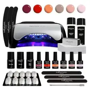 Meanail Nagelstudio Starter-Set für Shellac und UV-Gel