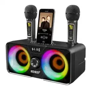 Auna Karaoke-Anlage LSMOEO Tragbare Karaoke Maschine