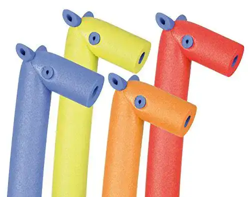 Schwimmnudel Comfy 4er Set für Kinder als Poolnudel und Schwimmhilfe